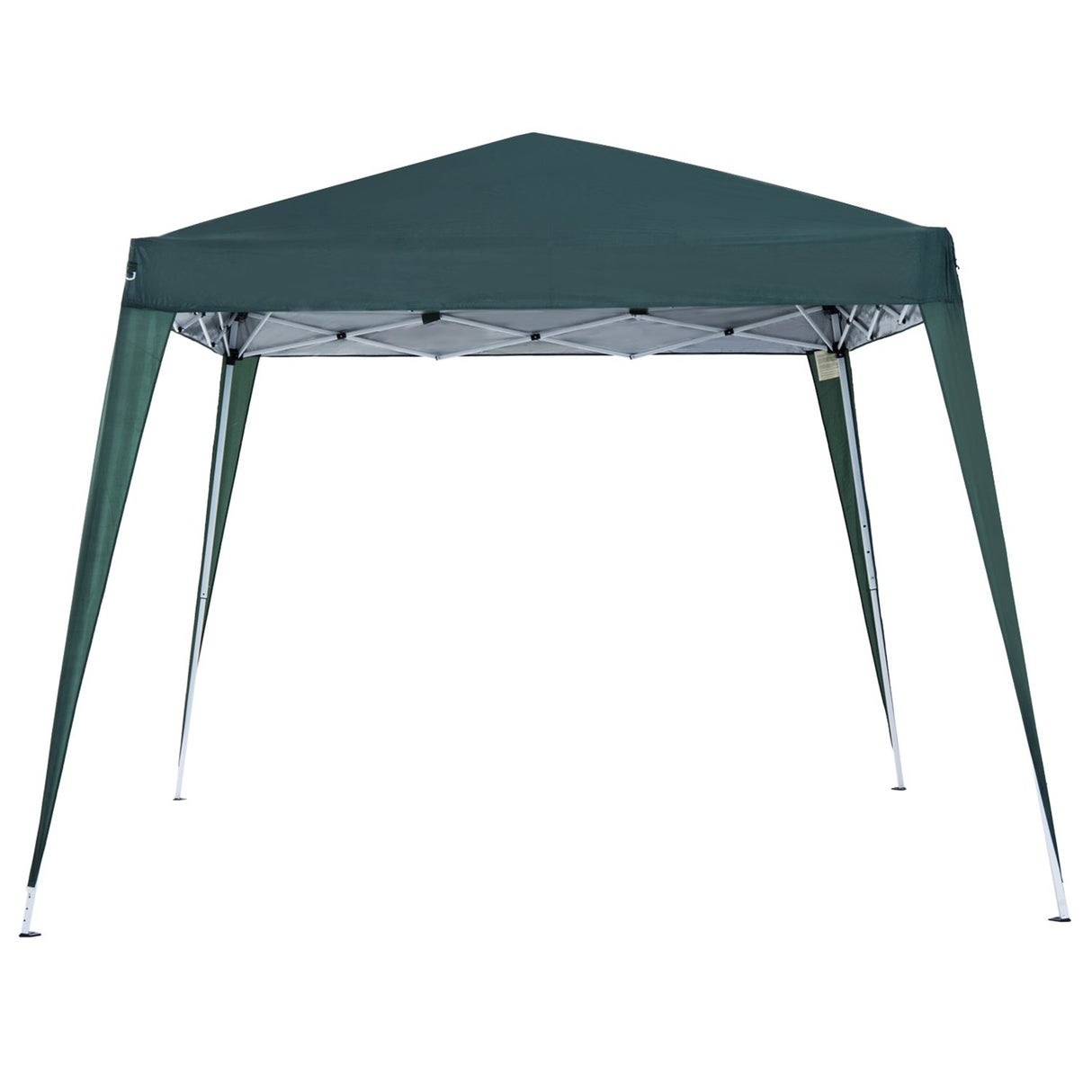 easycomfort easycomfort gazebo pieghevole da giardino 3x3m acciaio e poliestere verde