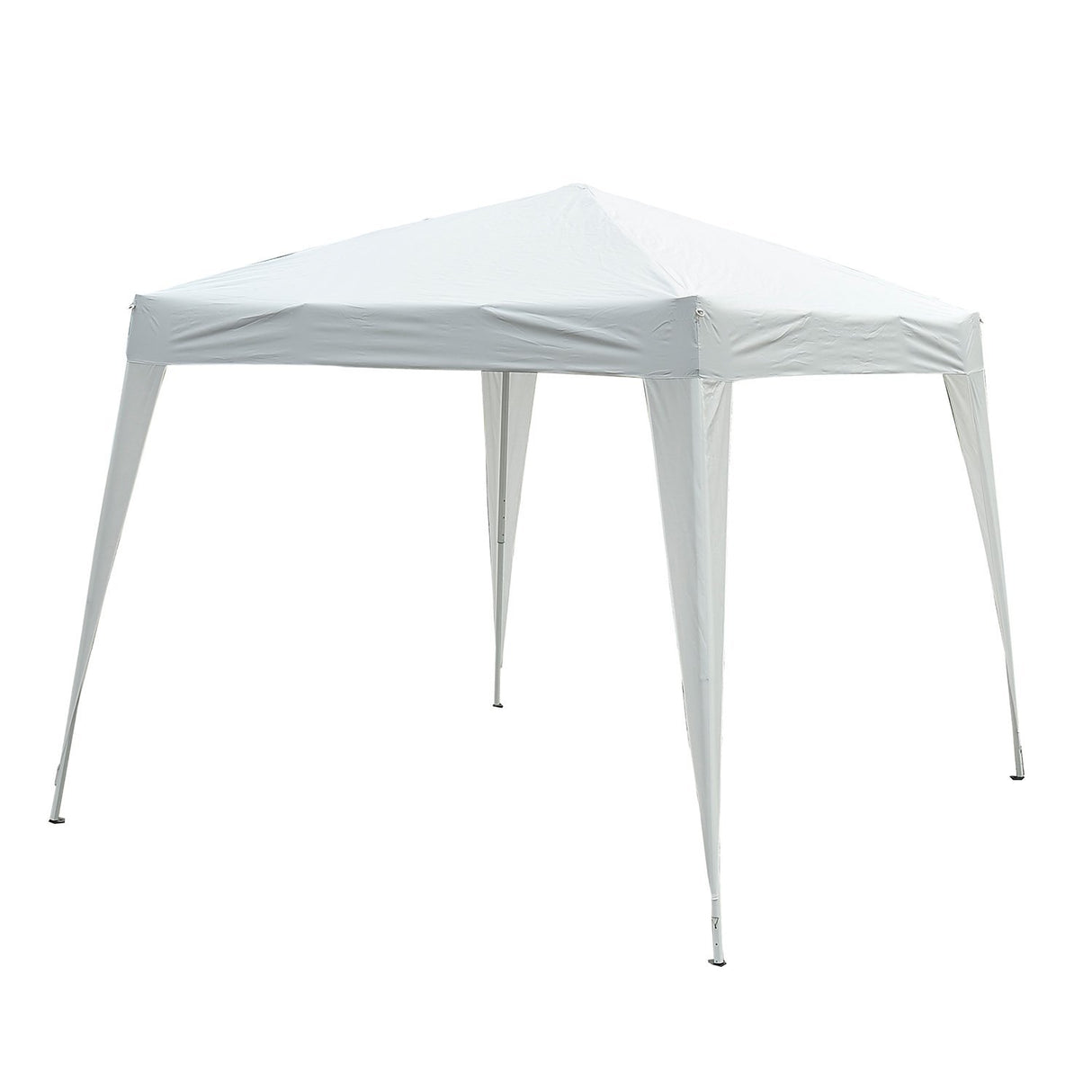easycomfort easycomfort gazebo pop up impermeabile bianco 3x3m