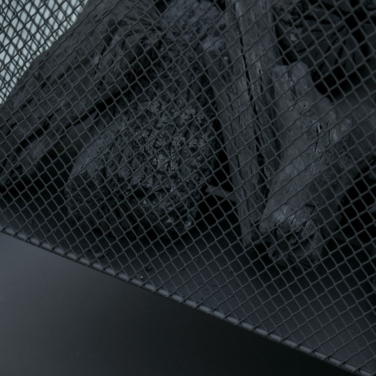 easycomfort braciere da giardino a legna portatile con attizzatoio 45x45x43cm nero