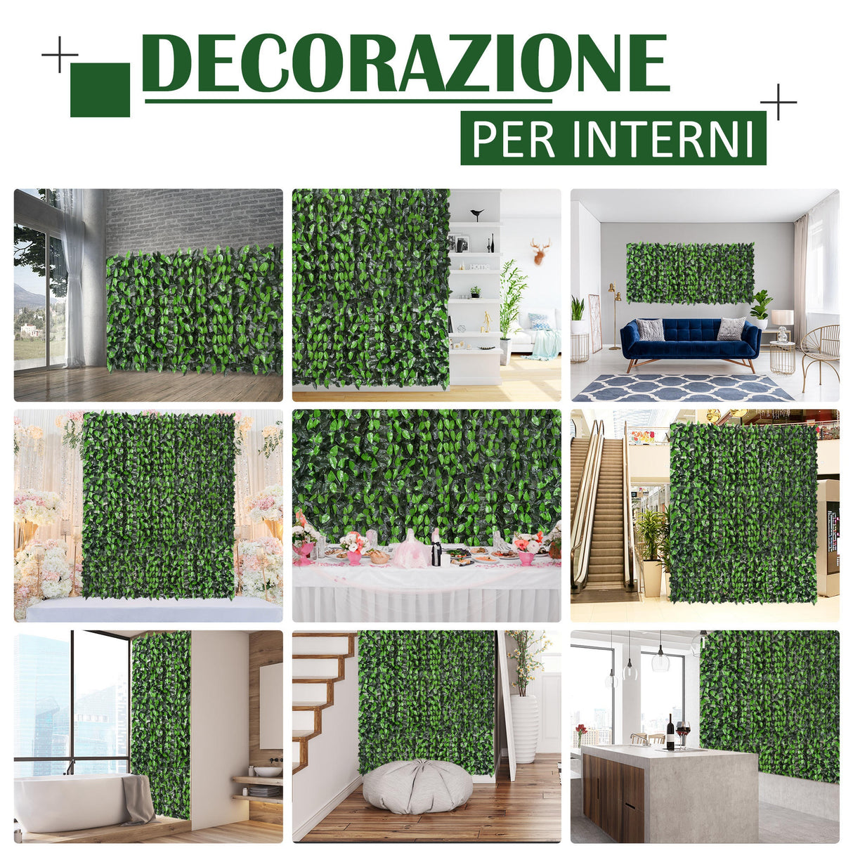 easycomfort easycomfort rotolo siepe sempreverde artificiale sintetica finta 1 3m recinzione