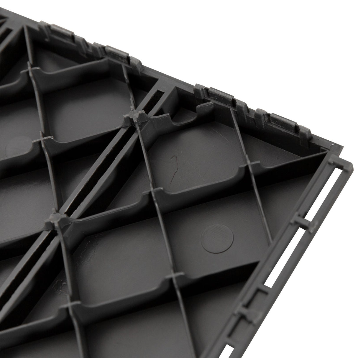 easycomfort easycomfort set 9 mattonelle a incastro per terrazzo 30x30x2cm 0.81 mq nero