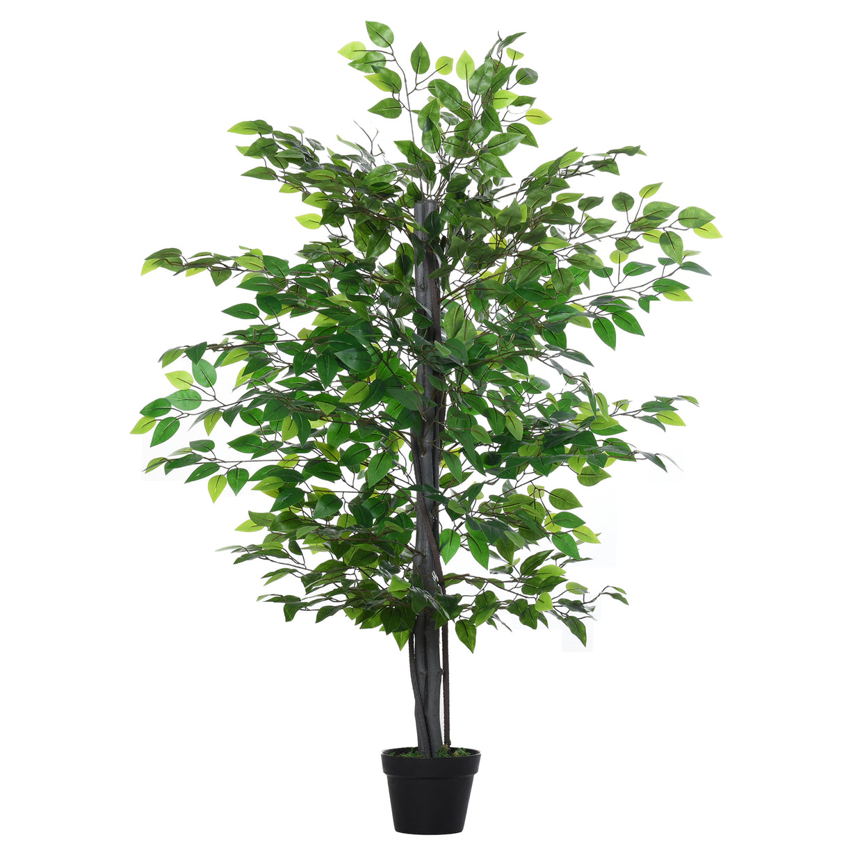 easycomfort easycomfort albero baniano artificiale pianta finta interno ed esterno alta 145cm