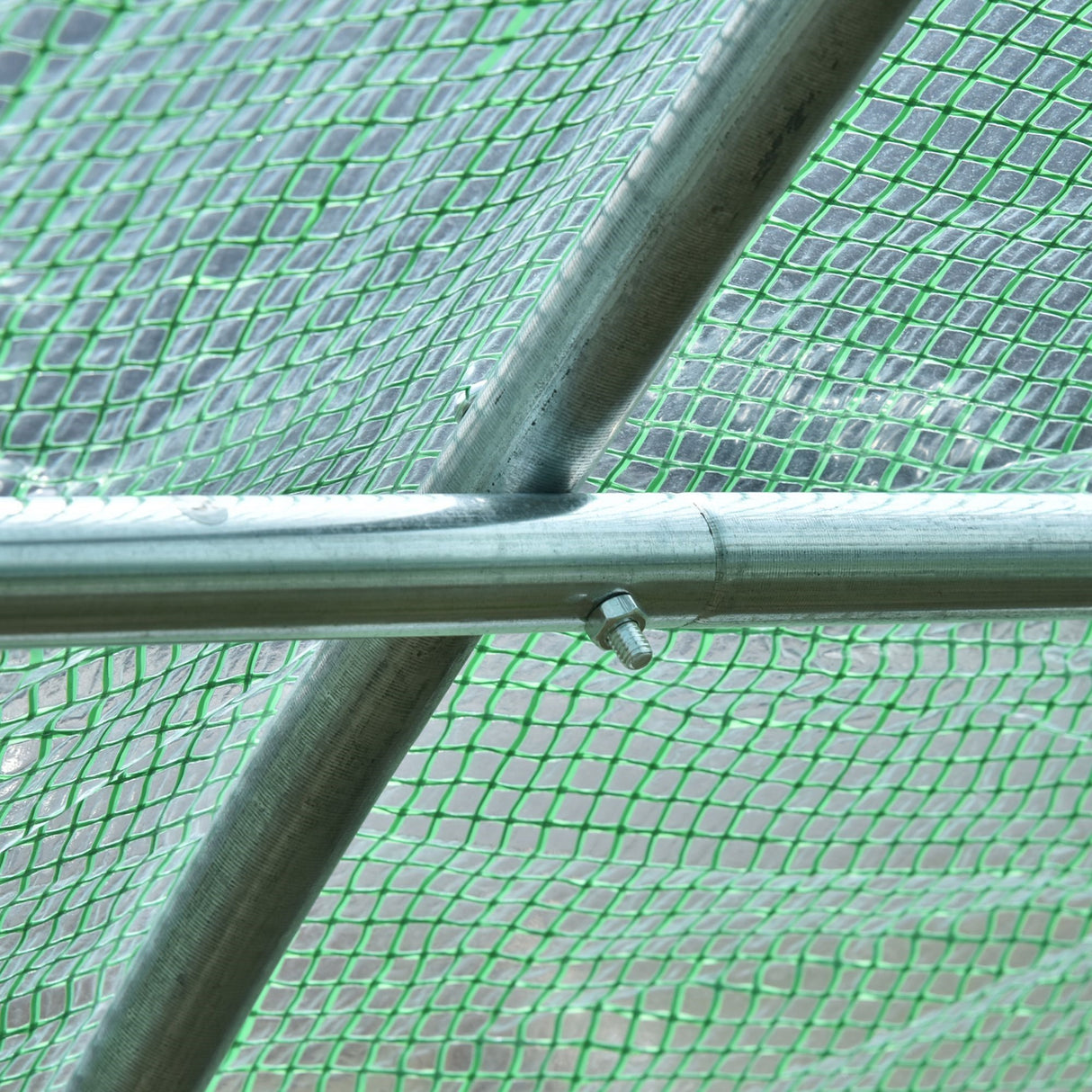 easycomfort easycomfort serra per piante a tunnel da esterno in acciaio e pe con 8 finestre 5 95 x 3 x 2m verde ean 8054144132549