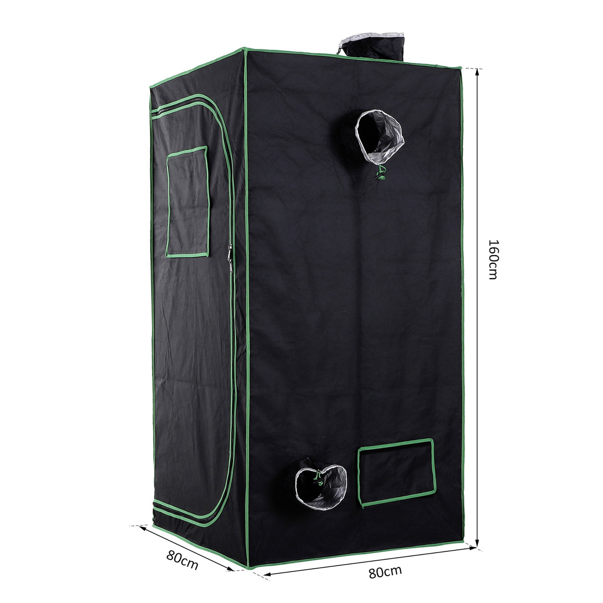 easycomfort easycomfort tenda per coltivazione idroponica grow tent 80x80x160cm