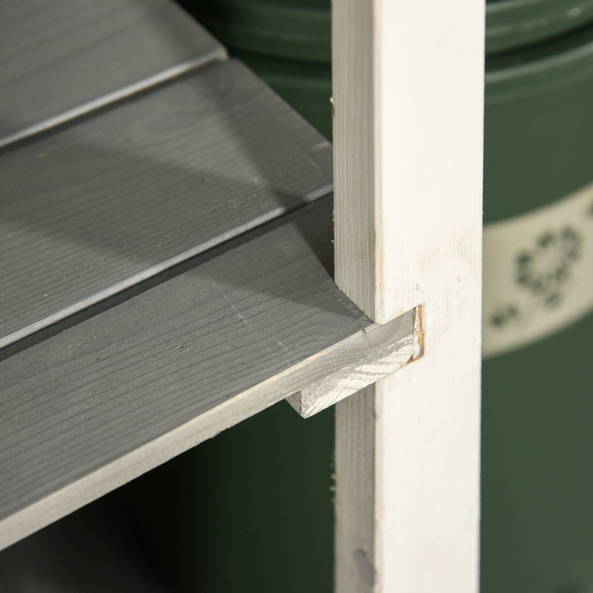 easycomfort casetta da giardino in legno di abete impermeabile capanno attrezzi da esterno 75x56x115cm