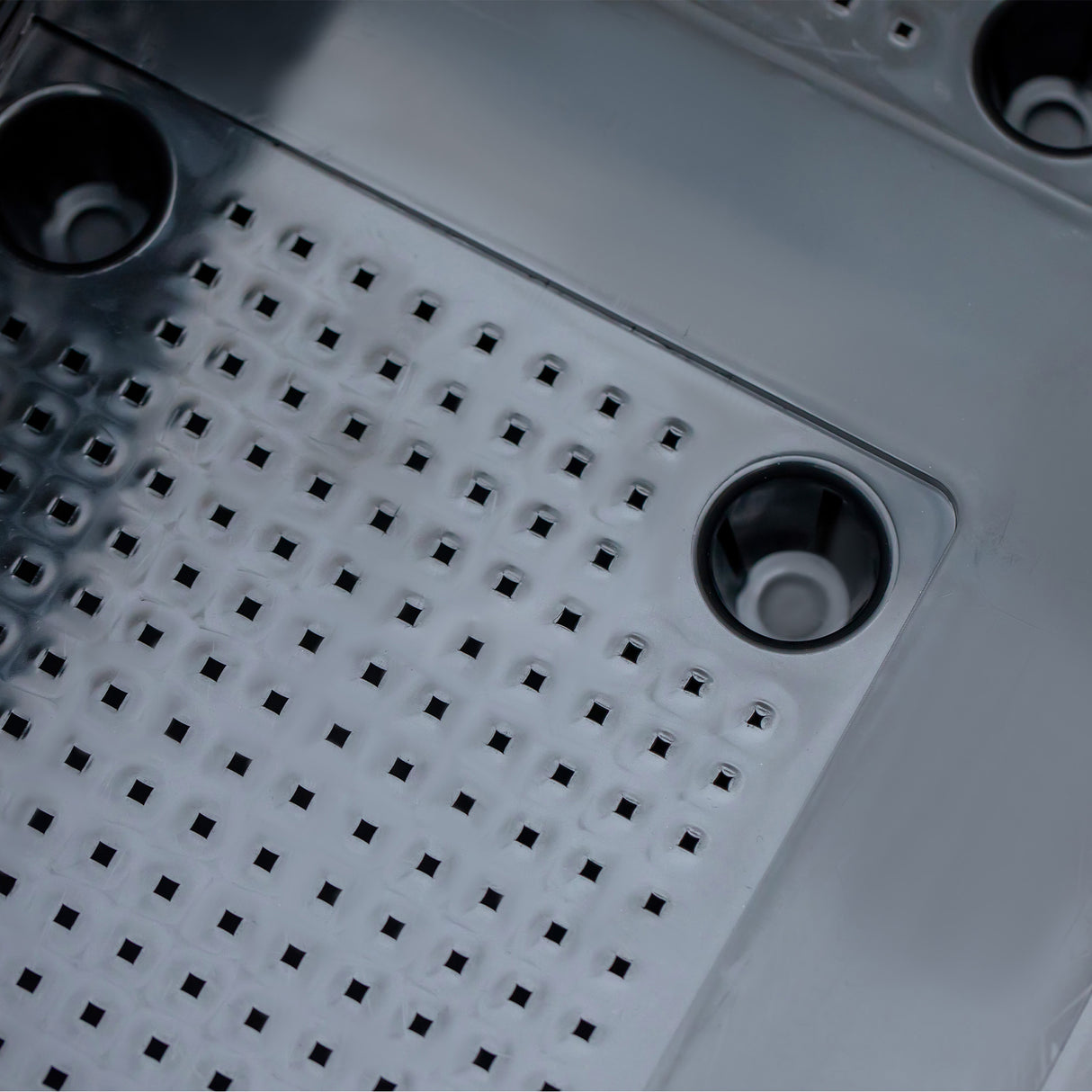 easycomfort fioriera da esterno in plastica con 4 ruote e disco auto irrigante 40x40x31.5cm