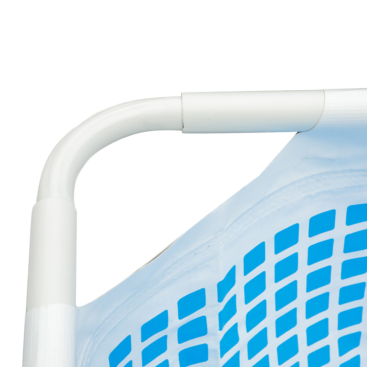 easycomfort piscina fuori terra da giardino rettangolare con pompa di filtraggio e telaio in acciaio 340x215x80cm grigia