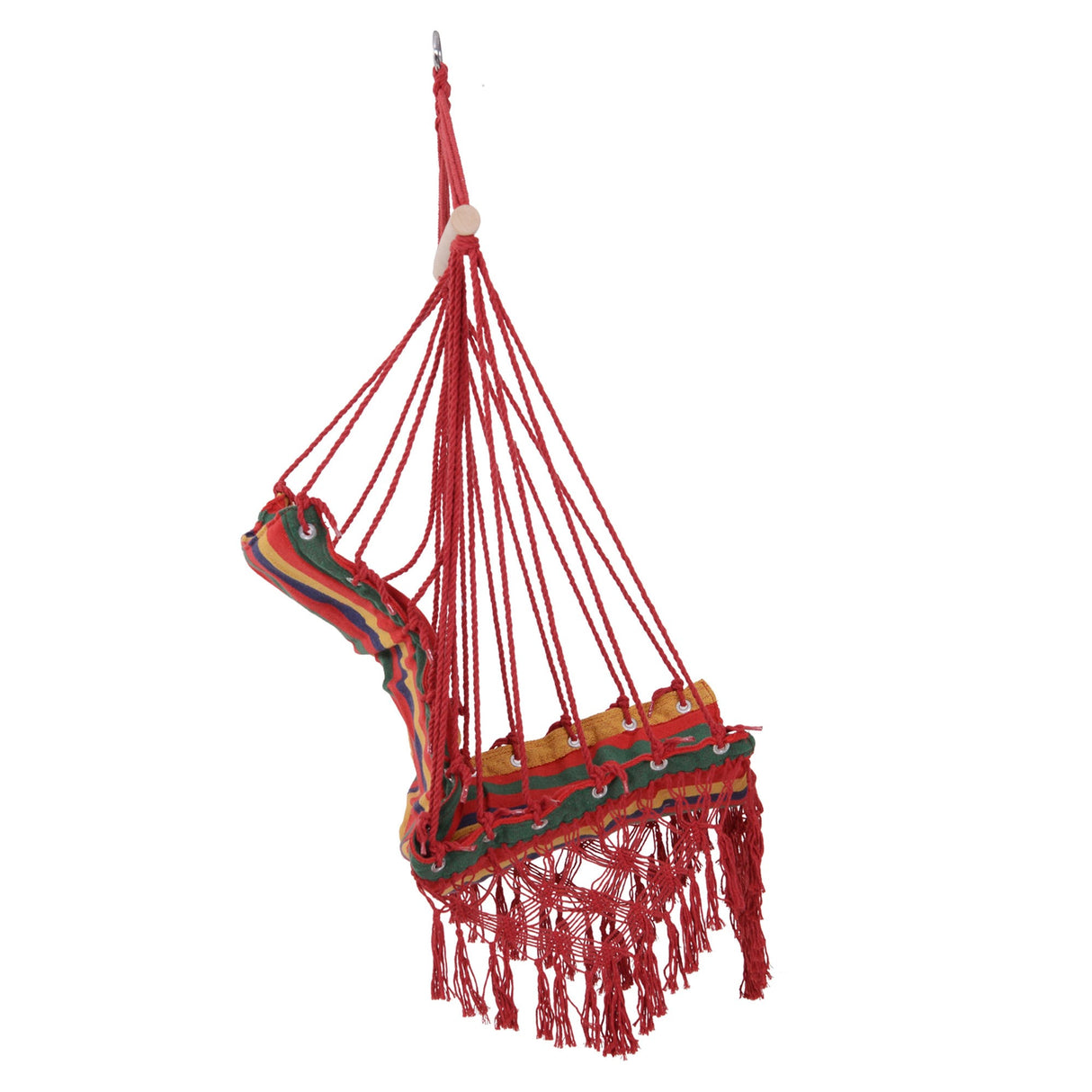 easycomfort easycomfort amaca sedia sospesa in poliestere colorata 100x60x100cm