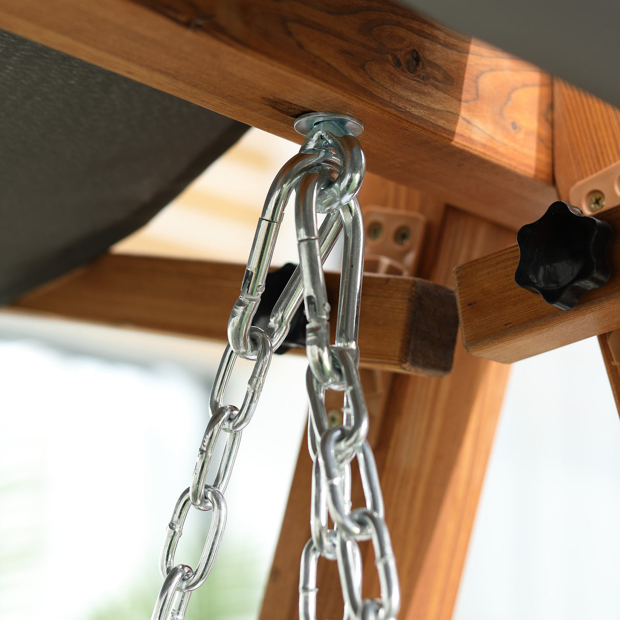 easycomfort easycomfort dondolo da giardino 3 posti convertibile in letto matrimoniale 225 5x113x180cm