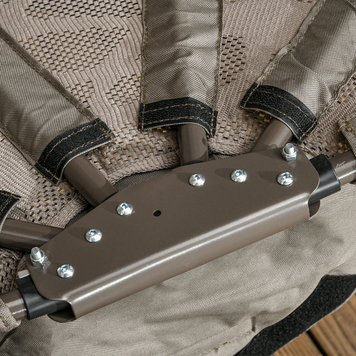 easycomfort easycomfort poltrona sospesa 2 posti con 2 tasche 2 cuscini e cesto pieghevole 130x103x172 cm