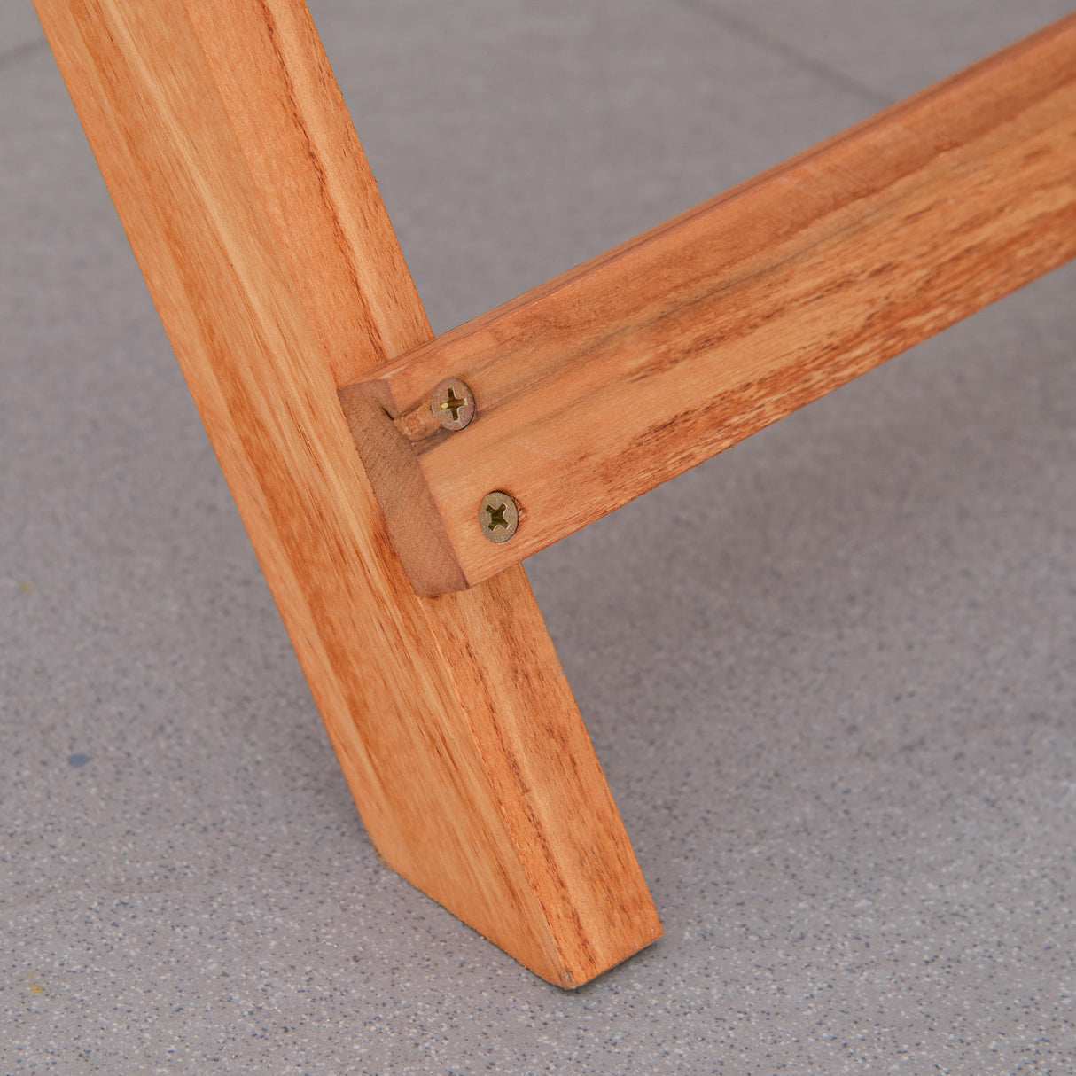 easycomfort set 3 pezzi tavolo e sedie da giardino pieghevoli in legno per esterni terrazzo picnic o campeggio salvaspazio e compatto teak