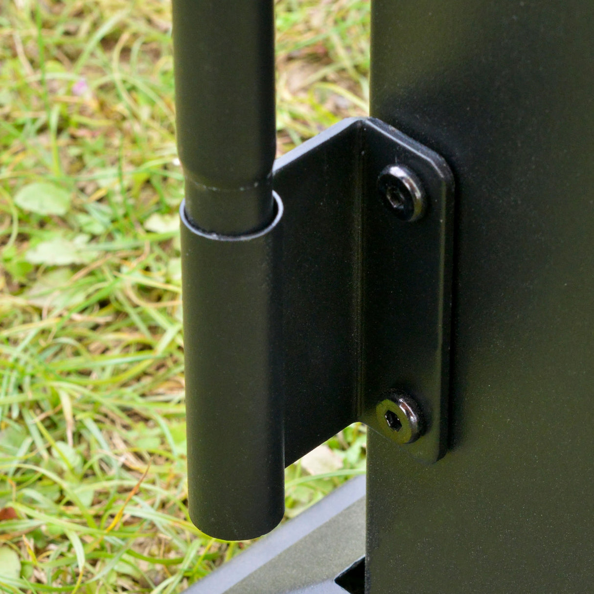 easycomfort pergola gazebo da giardino in acciaio tende regolabili 305x305x220cm