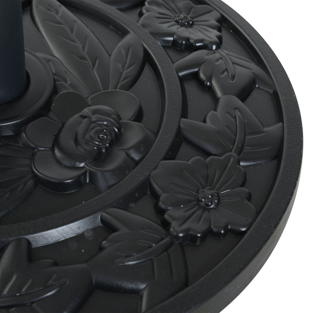 easycomfort easycomfort base per ombrellone mezzaluna 9kg in cemento