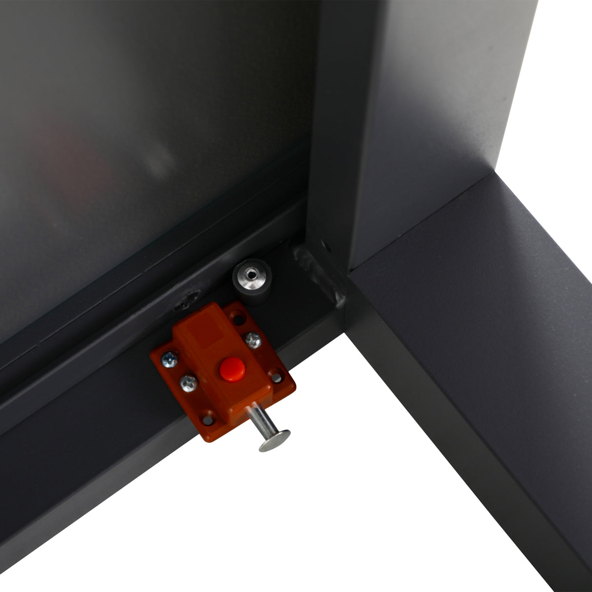 easycomfort easycomfort set da giardino con tavolo allungabile in vetro e 6 sedie con seduta traspirante grigio scuro