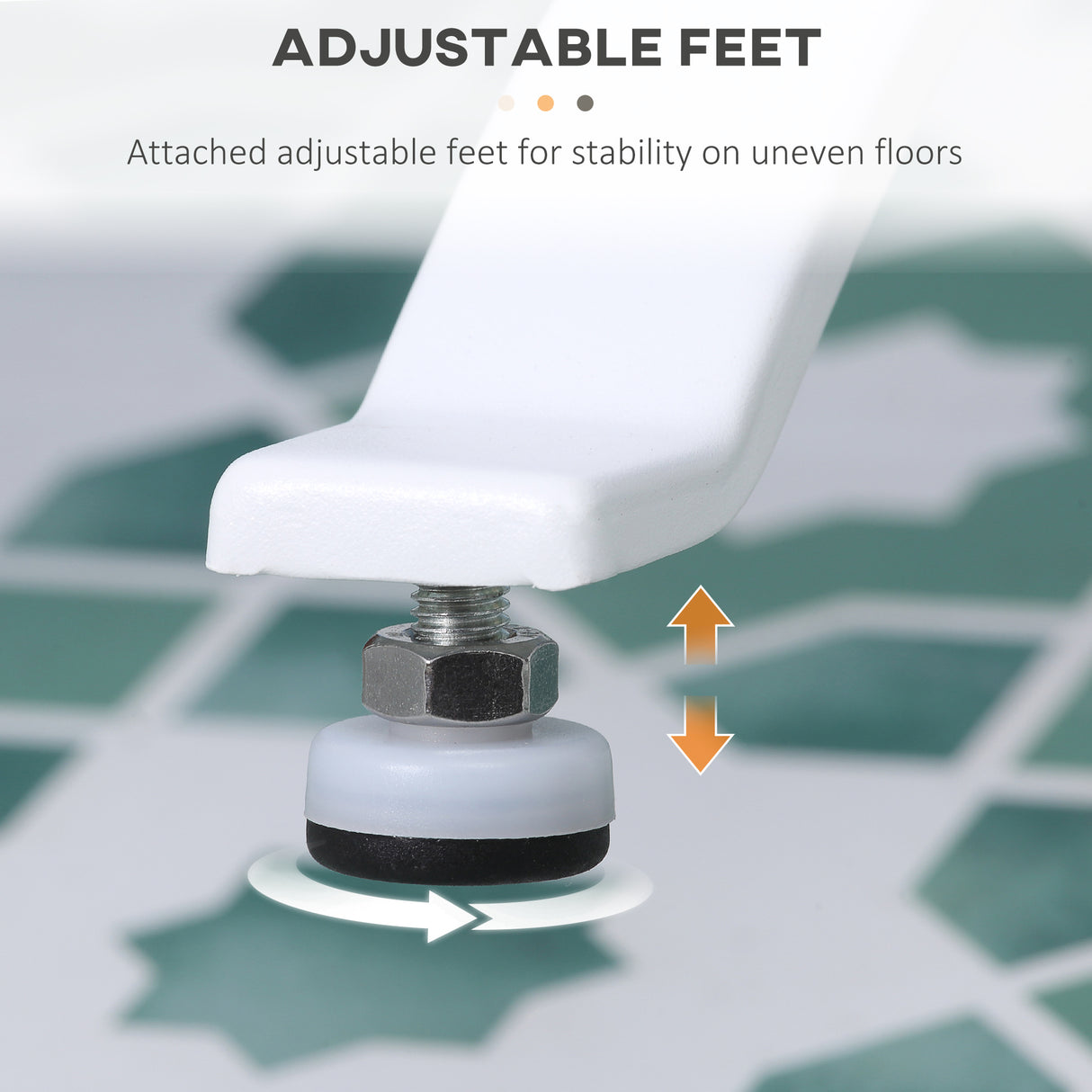 easycomfort easycomfort scaldasalviette elettrico a 8 barre con timer e controllo temperatura 50x45x80 cm bianco