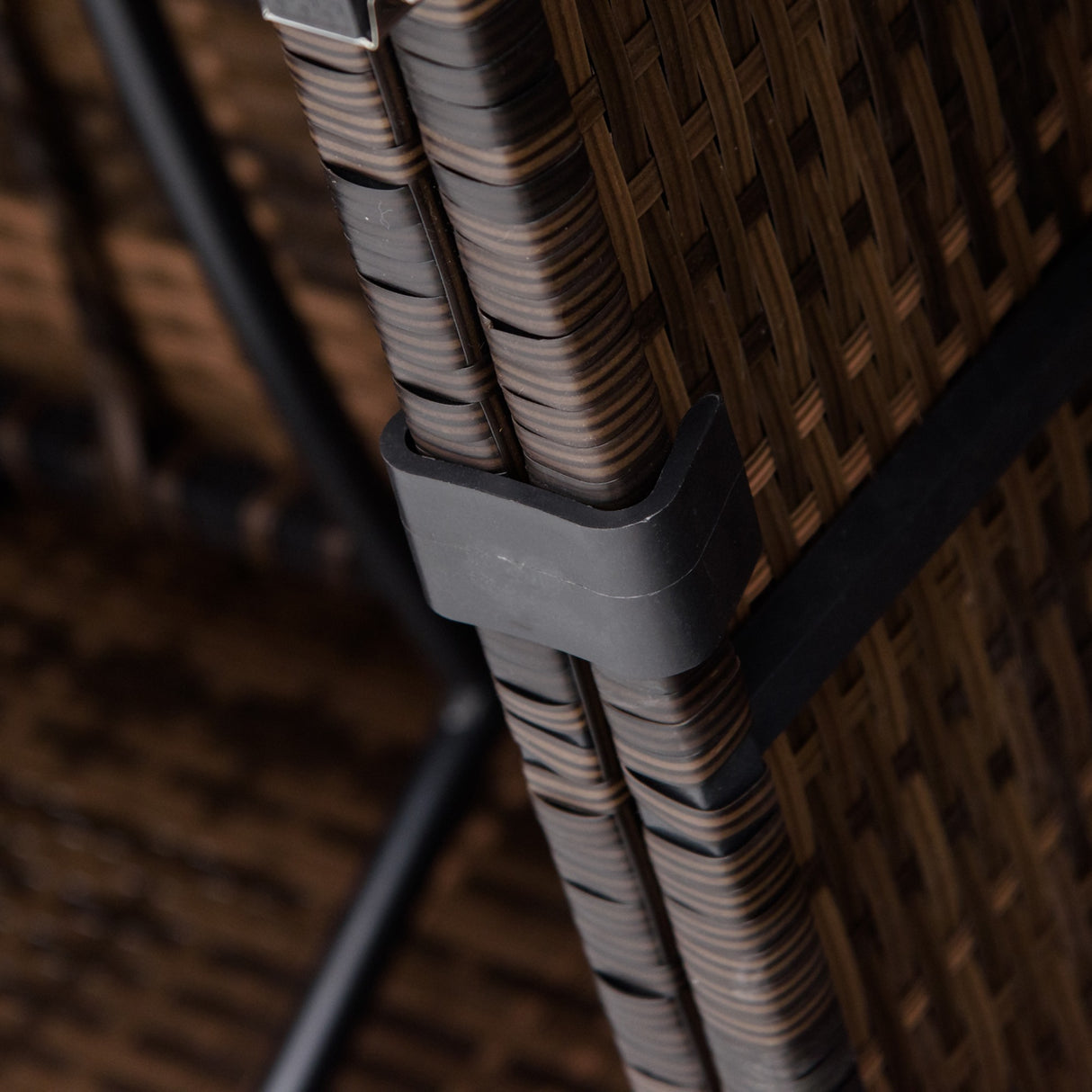 easycomfort easycomfort mobili da giardino in rattan e alluminio set 8 pezzi salotto da giardino componibile con divani e tavolino da esterno