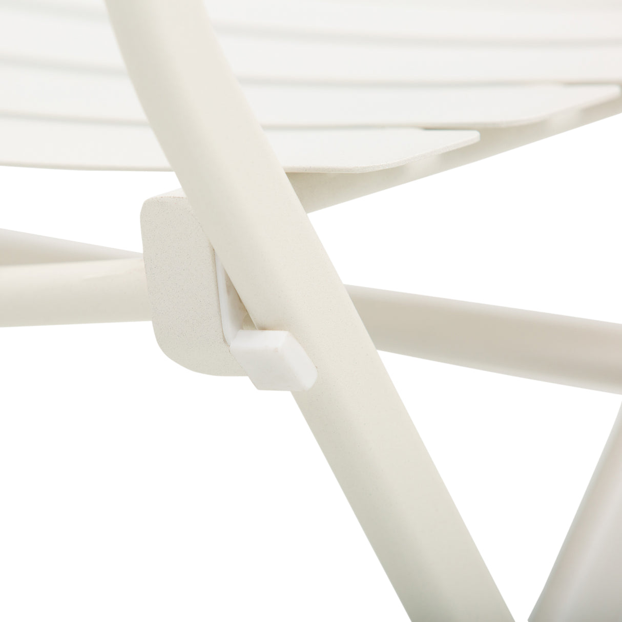 easycomfort easycomfort tavolino con sedie pieghevoli in acciaio bianco per balcone terrazzo giardino