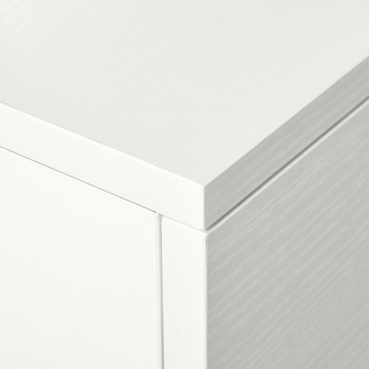 easycomfort easycomfort tavolo scrivania salvaspazio per camera e ufficio scrivania con cassetti e ruote postazione di lavoro doppia o singola 100x36x88cm bianco