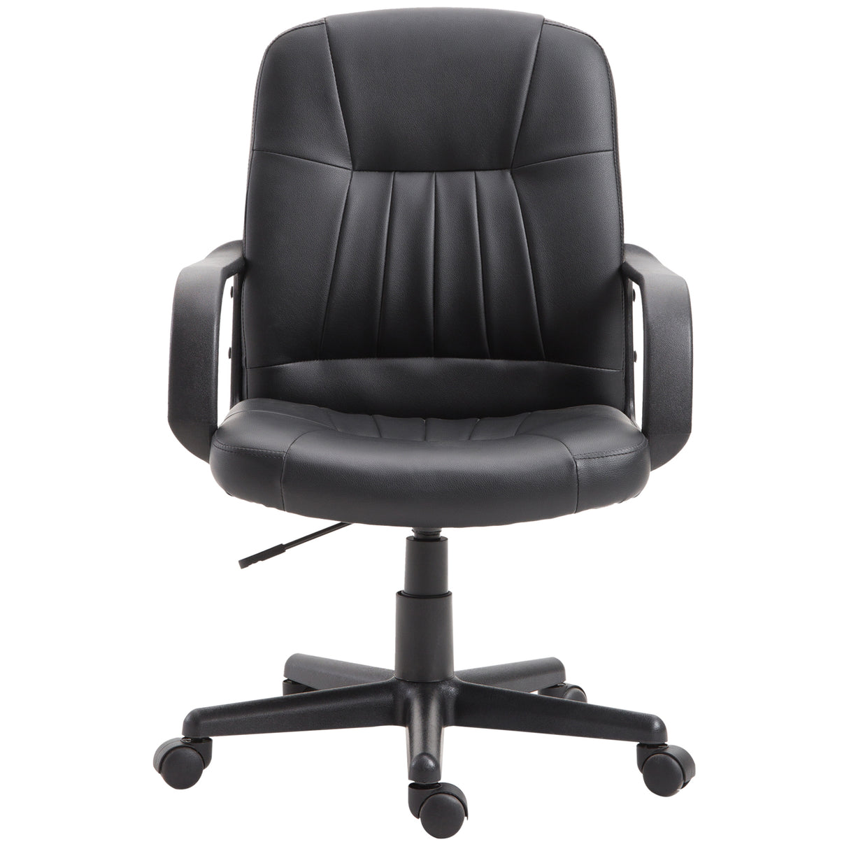 easycomfort easycomfort sedia da ufficio ergonomica e girevole poltrona da ufficio con altezza regolabile in similpelle 606090 99cm nero ean 8055776910000