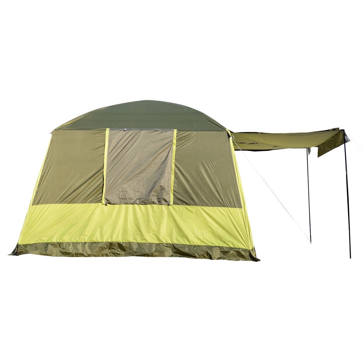 easycomfort easycomfort tenda da campeggio con veranda 8 persone 410 310 225cm