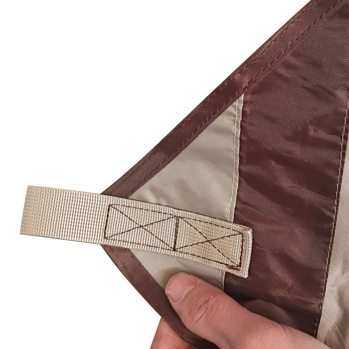 easycomfort telo ombreggiante protettivo in tessuto oxford con borsa funi picchetti e aste incluse 300x500x240 cm