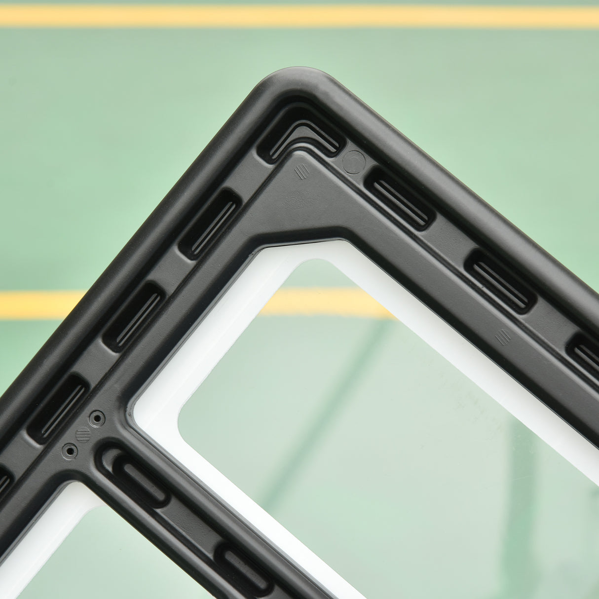 easycomfort easycomfort canestro basket per adulti con altezza regolabile 302 352cm struttura in acciaio pe e pvc nero