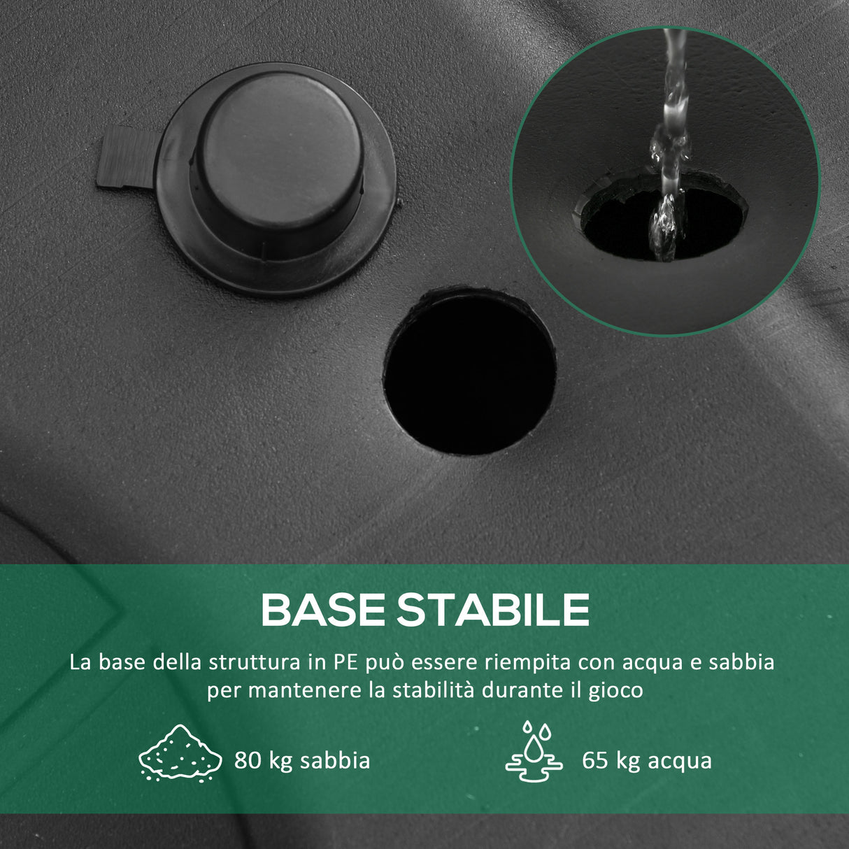 easycomfort easycomfort canestro basket altezza regolabile 160 305cm base con ruote e struttura in acciaio tabellone in pvc trasparente