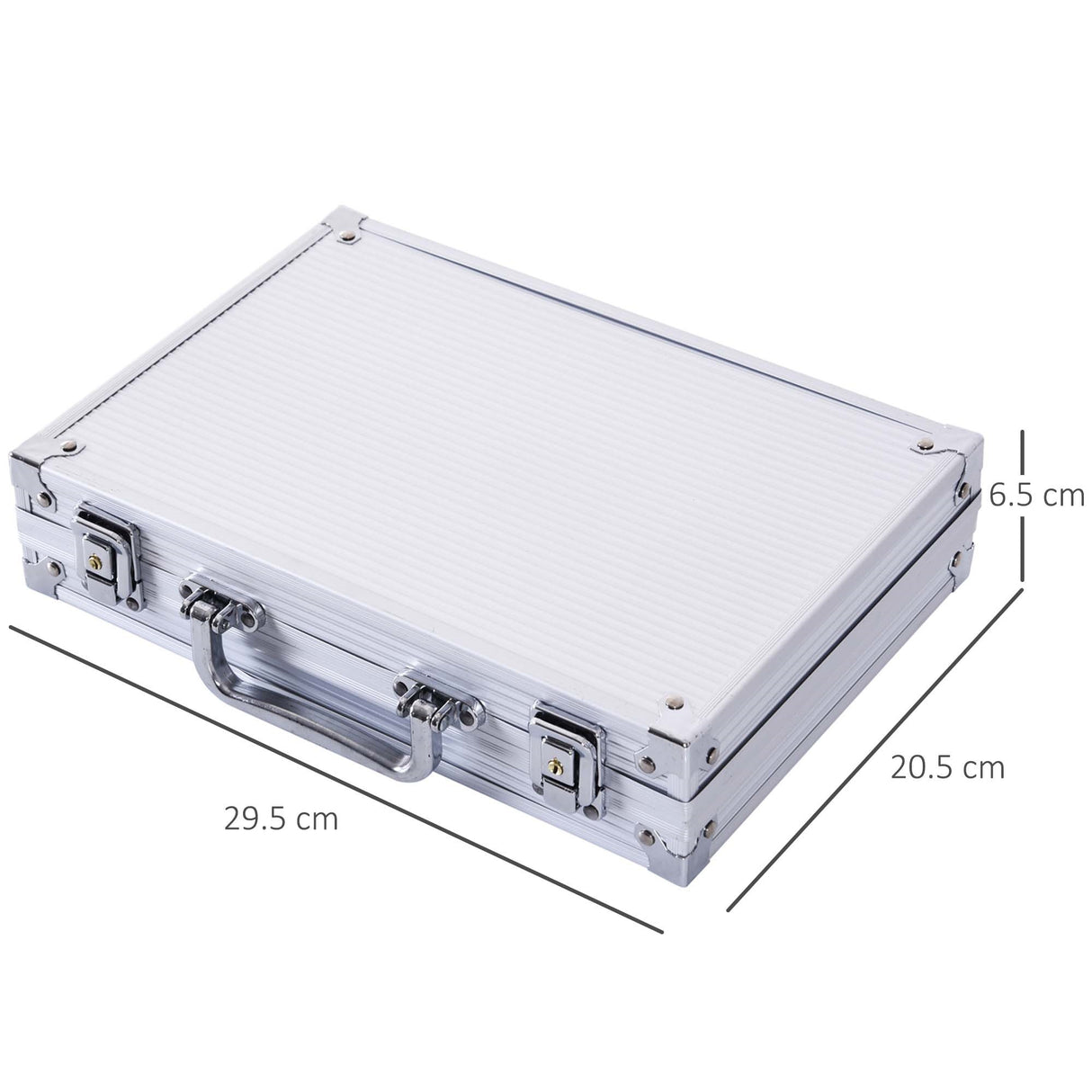 easycomfort valigetta poker professionale in alluminio set con 200 fiches e 2 mazzi per texas hold em e blackjack