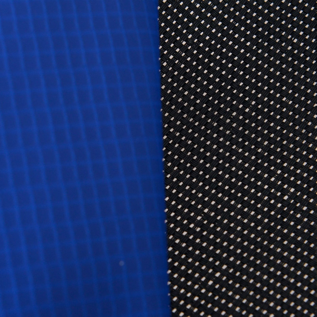 easycomfort tappeto elastico per bambini e adulti con rete e bordo imbottito giochi da giardino e casa 305x248cm blu e nero