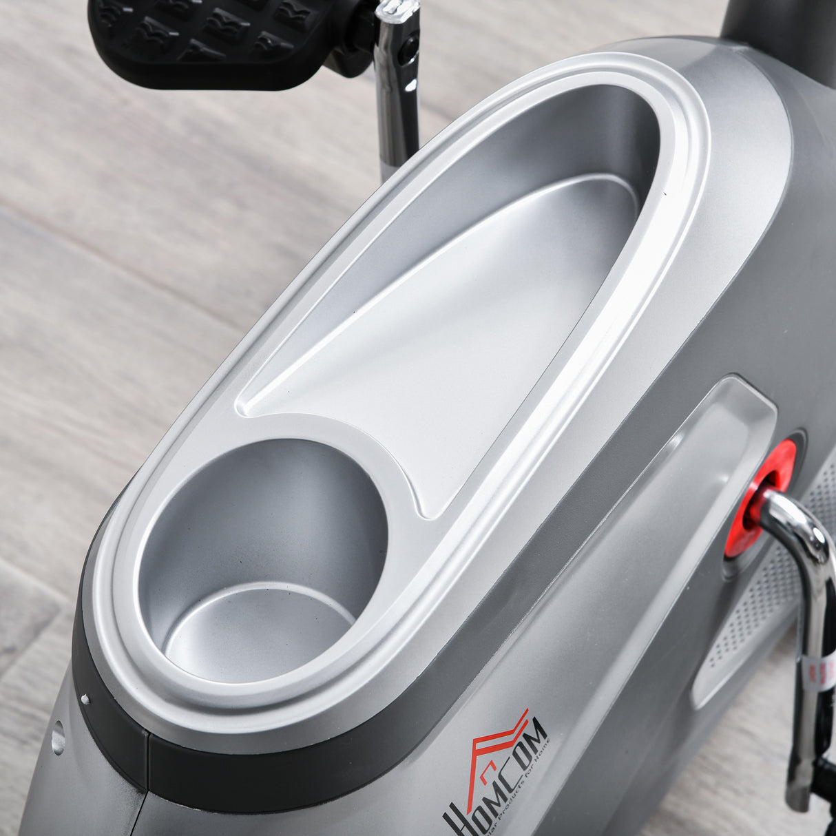 easycomfort easycomfort cyclette orizzontale con seduta regolabile 8 resistenze e monitor lcd 121 5 136x62 5x98cm grigio