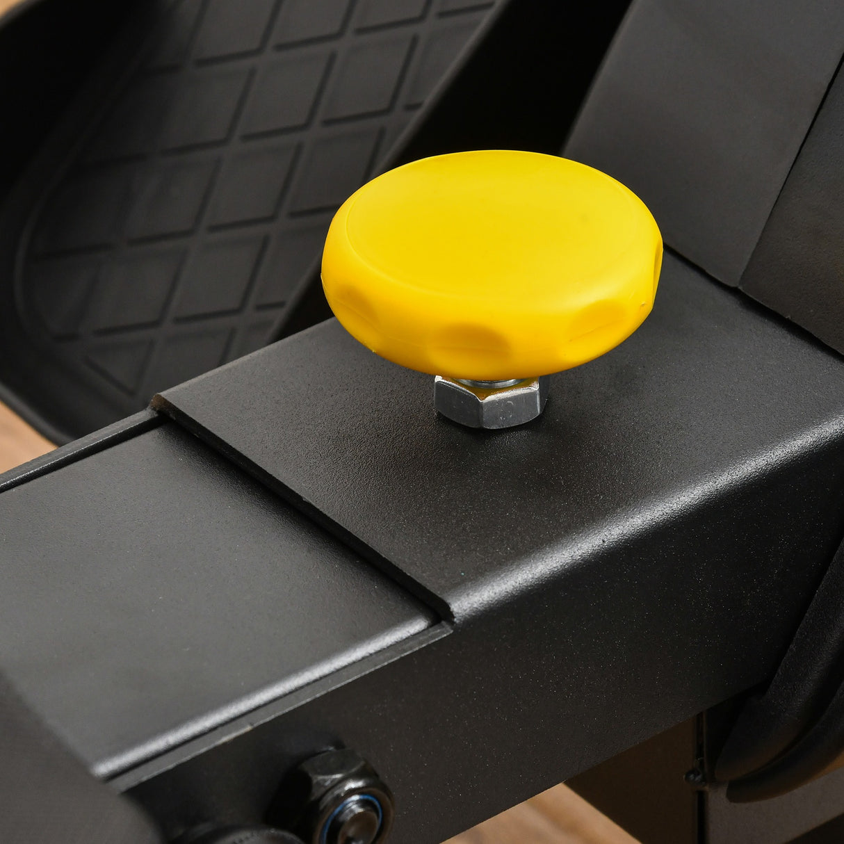 easycomfort vogatore magnetico pieghevole con volano regolabile su 8 livelli e monitor lcd nero