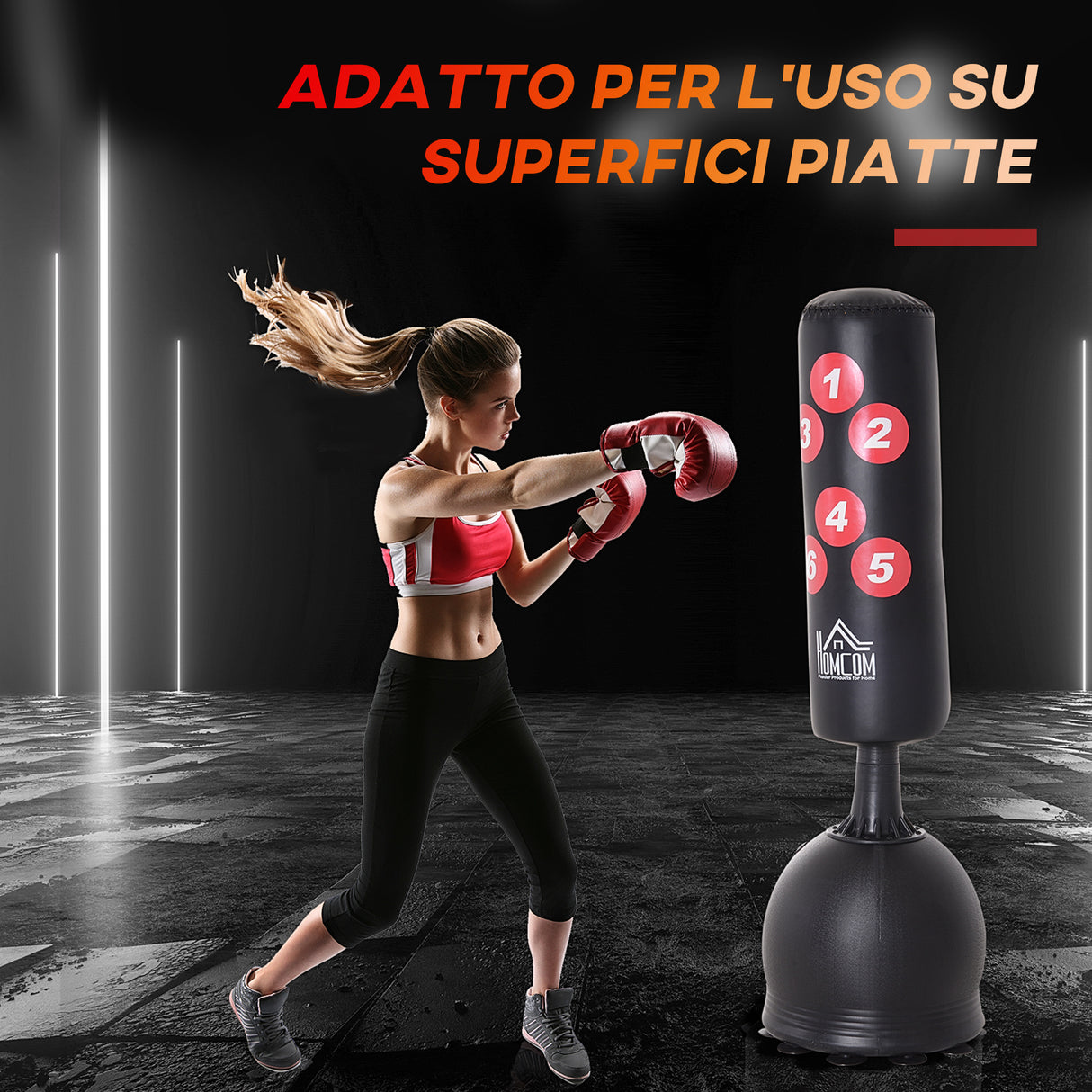 easycomfort sacco da boxe da terra sacco da pugile fit boxe o arti marziali per adulti e bambini