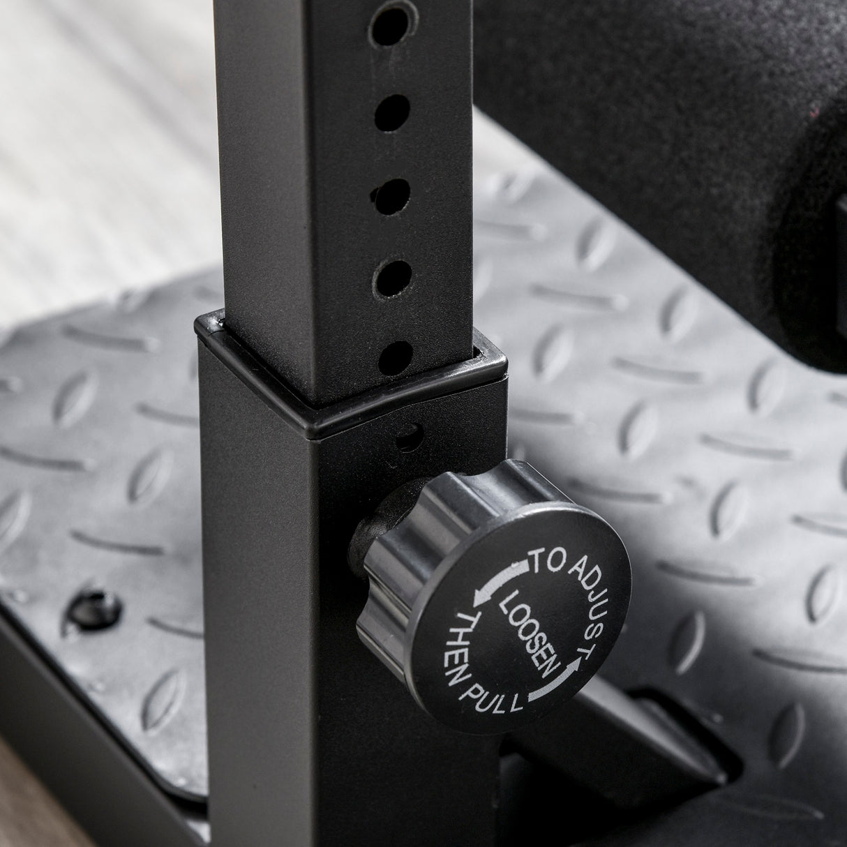 easycomfort easycomfort panca fitness per squat sissy in acciaio