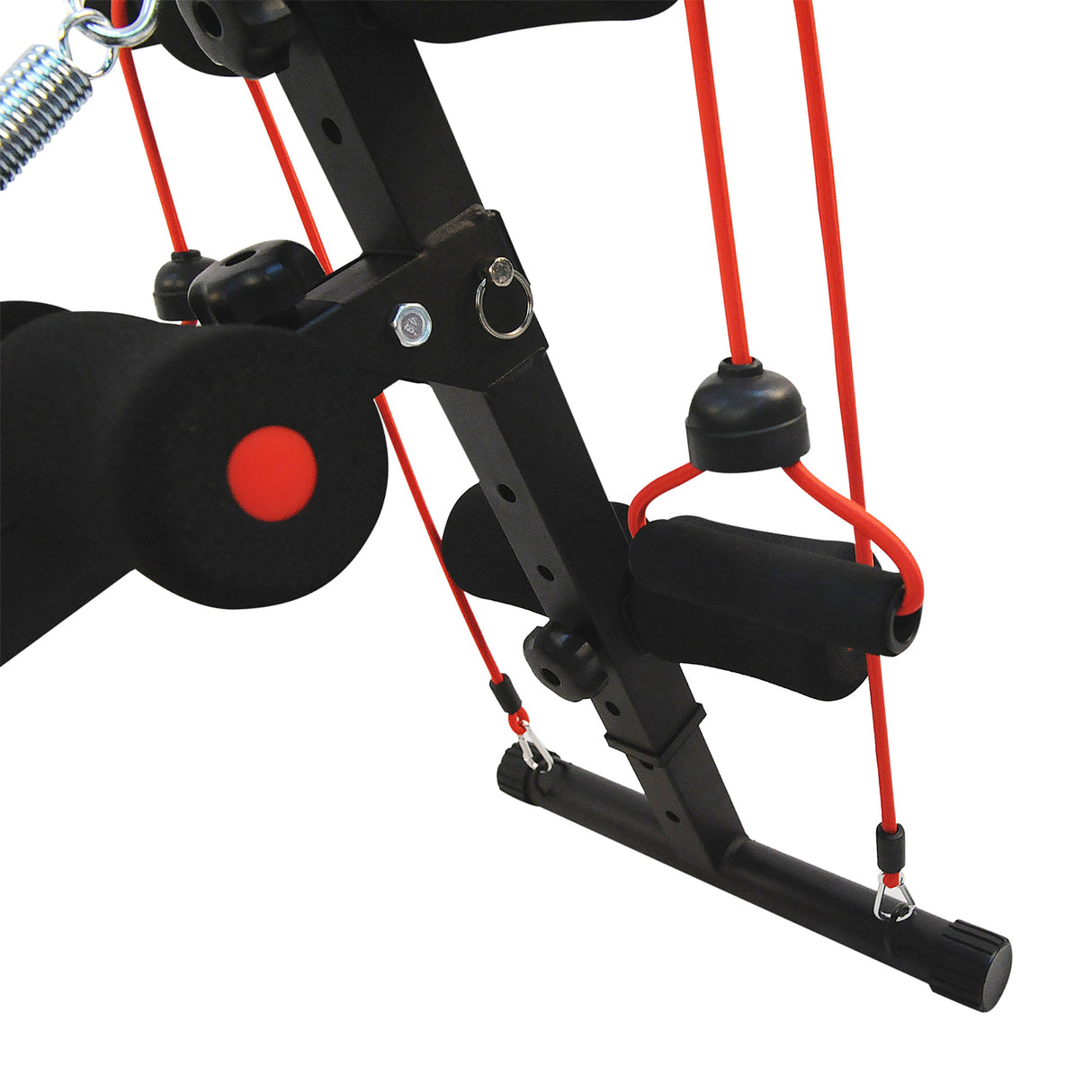 easycomfort easycomfort panca per addominali inclinata multifunzione e regolabile 56.5 x 135 cm