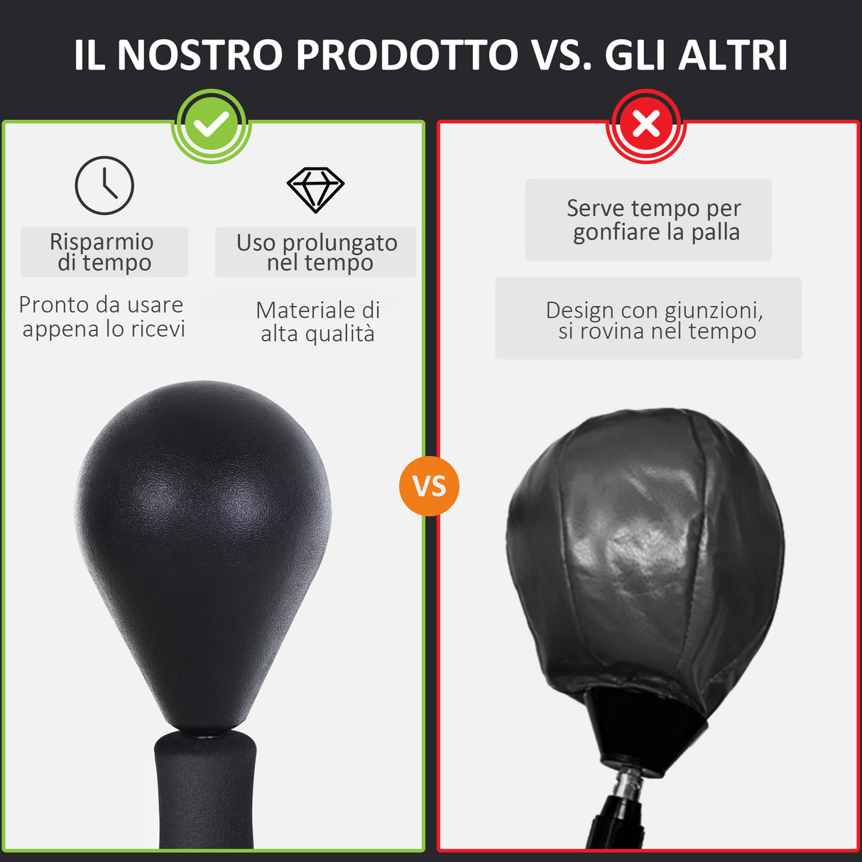 easycomfort easycomfort punching ball sacco boxe da terra con guantoni inclusi altezza regolabile