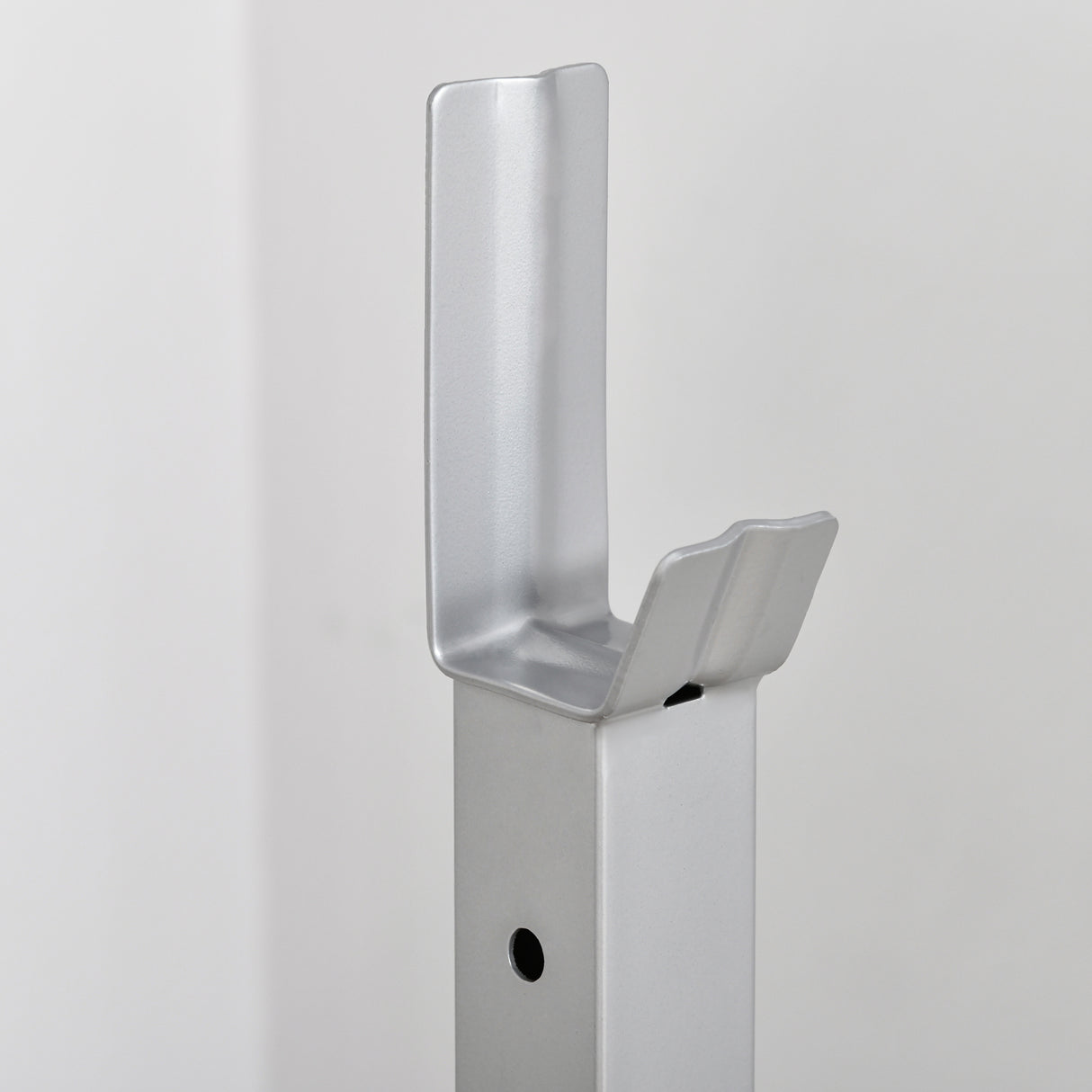 easycomfort set 2 rack porta bilanciere in acciaio ganci con altezza regolabile capacita 110kg 55x57x105 170cm nero