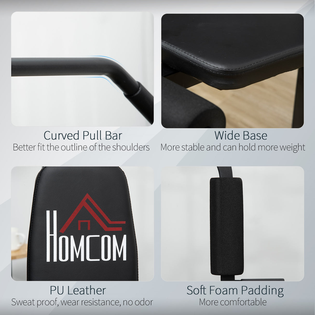 easycomfort easycomfort stazione fitness con pesi da 45kg per allenamento a casa 135x103x210cm nero