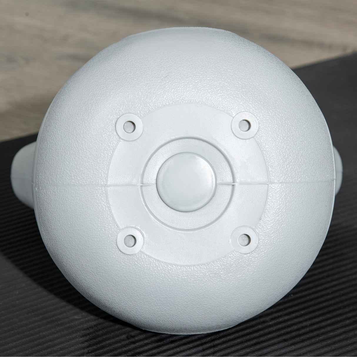 easycomfort easycomfort kettlebell 8kg in pu e sabbia con base piatta e impugnatura per stacchi squat e sollevamenti 18x10x20 cm rosa