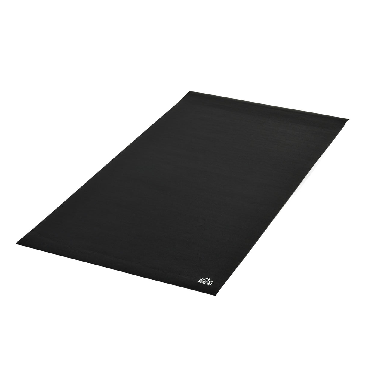 easycomfort easycomfort tappeto palestra ammortizzante per tapis roulant e cyclette tappetino fitness in pvc antiscivolo 180x90cm nero