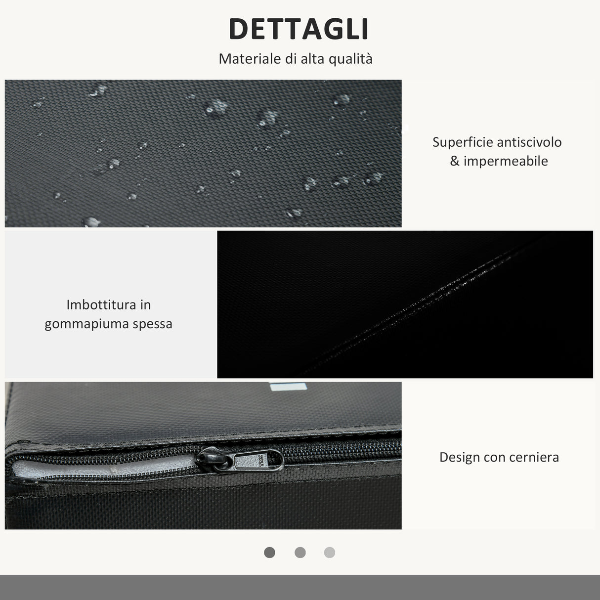 easycomfort plyo box 3 in1 a 3 altezze jumping box pliometrico capacita 120kg 75x51x61cm nero