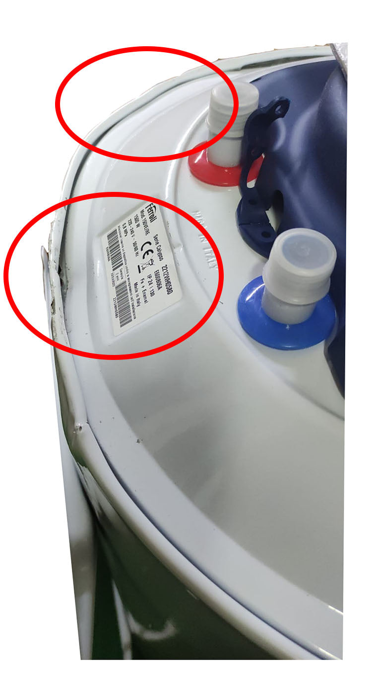 area occasioni scaldabagno elettrico ferroli calypso 150 ve verticale 150 litri 31654