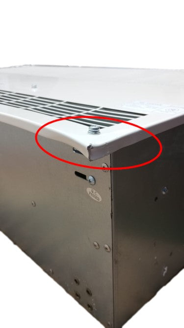 klimaline area occasioni barriera d aria ad incasso 90 cm klimaline con telecomando 2 velocita 90 cm bianca nascosta con resistenza