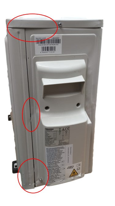 hisense area occasioni unita esterna hisense motore multisplit 2amw52u4rxc dual split r 32 classe aa