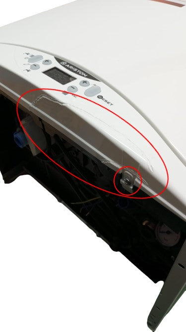 ariston area occasioni caldaia a condensazione ariston hs premium 24 e metano completa di kit scarico fumi