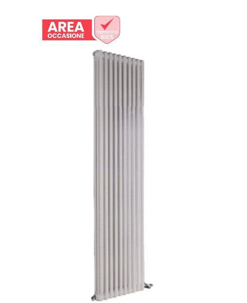 cordivari area occasioni batteria completa radiatore termosifone in acciaio tubolare cordivari ardesia 3 colonne 10 elementi interasse 1944 mm tappi e riduzioni inclusi h 2000