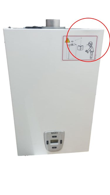 baxi area occasioni scaldabagno a camera stagna baxi acquaprojet blue 14 fi metano low nox completo di kit scarico fumi