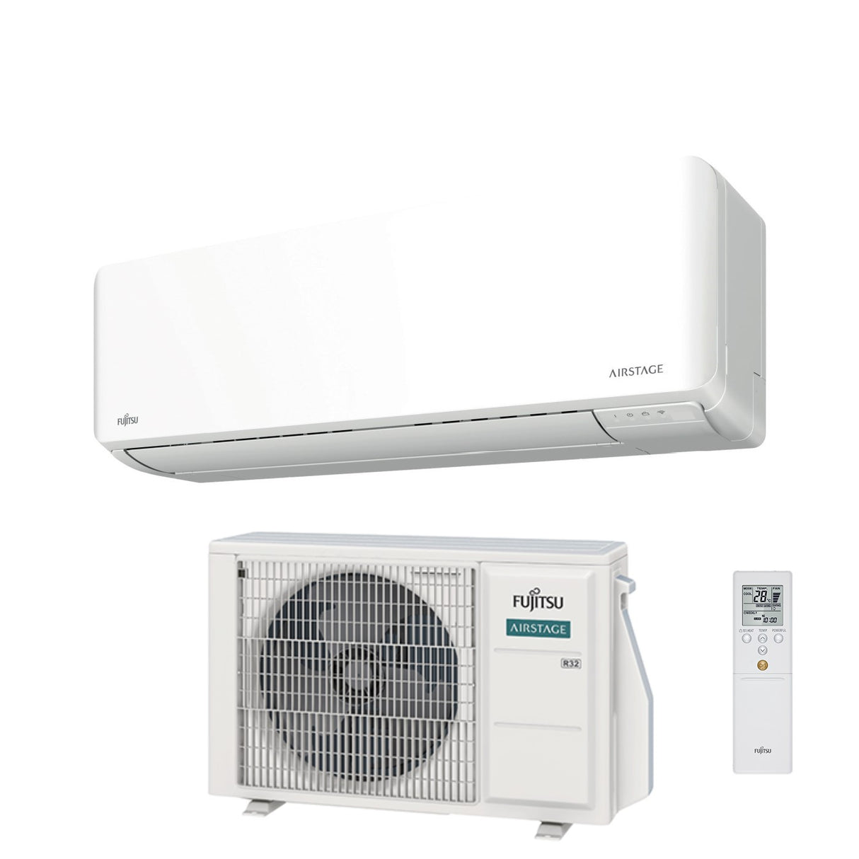 climatizzatore condizionatore fujitsu inverter serie km 14000 btu asyg14kmcf codice 3ngf87285 r 32 wi fi integrato classe a__ a_