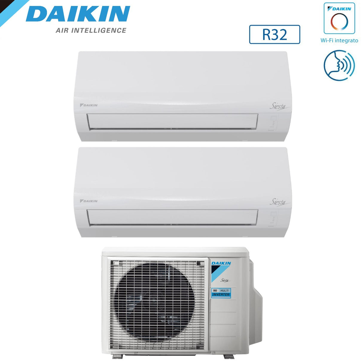 climatizzatore condizionatore dual split inverter r 32 serie sensira 9000_9000 btu 2amxf40a wi fi optional novita 6657