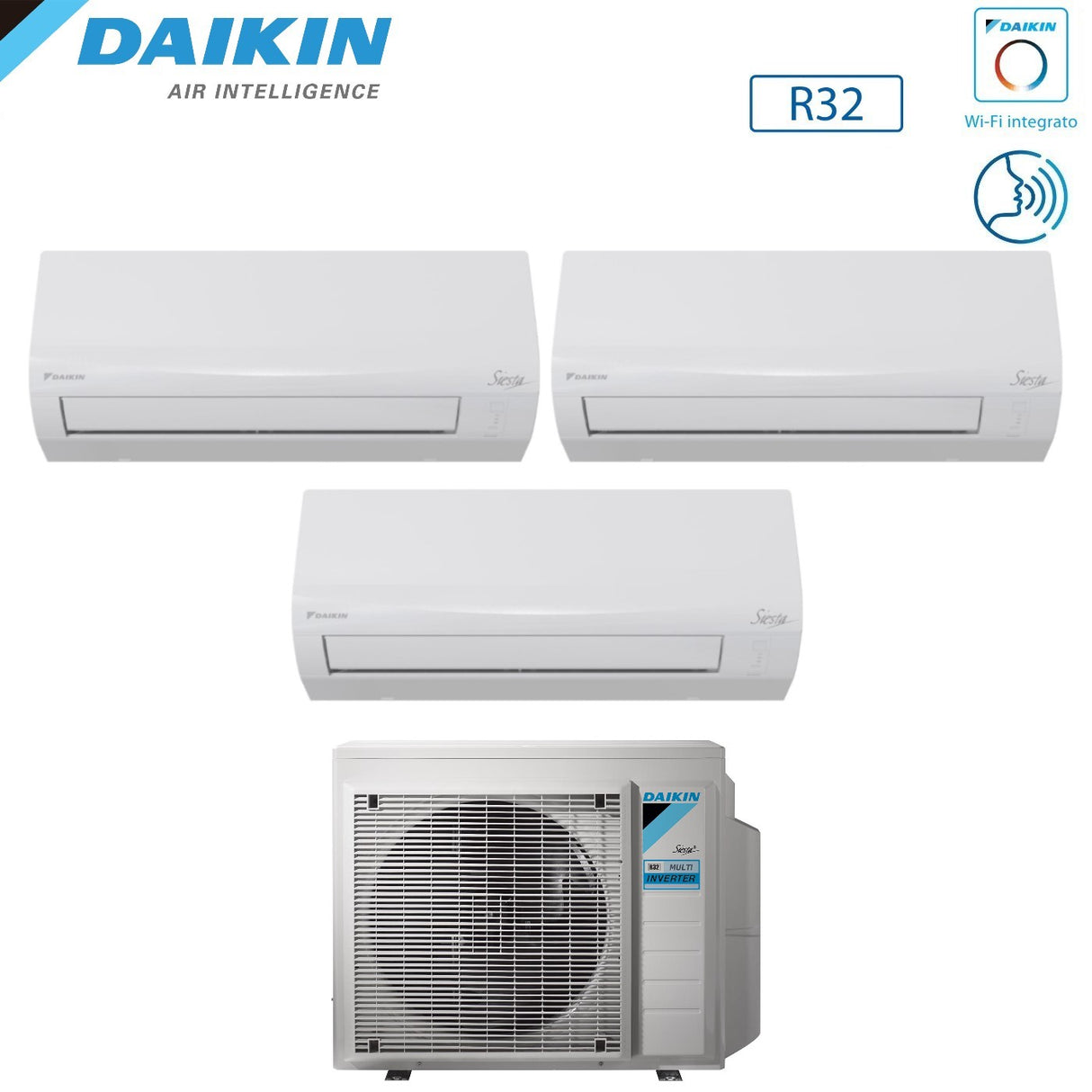 climatizzatore condizionatore daikin trial split inverter serie siesta 9_9_9 con 3amxf52a r 32 wi fi optional 9000_9000_9000 7954