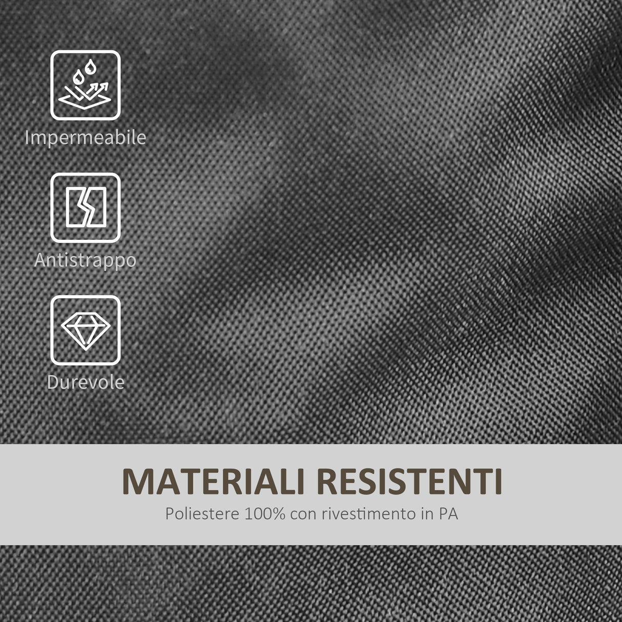 easycomfort piedistallo zavorra per ancoraggio gazebo 4 pezzi nero